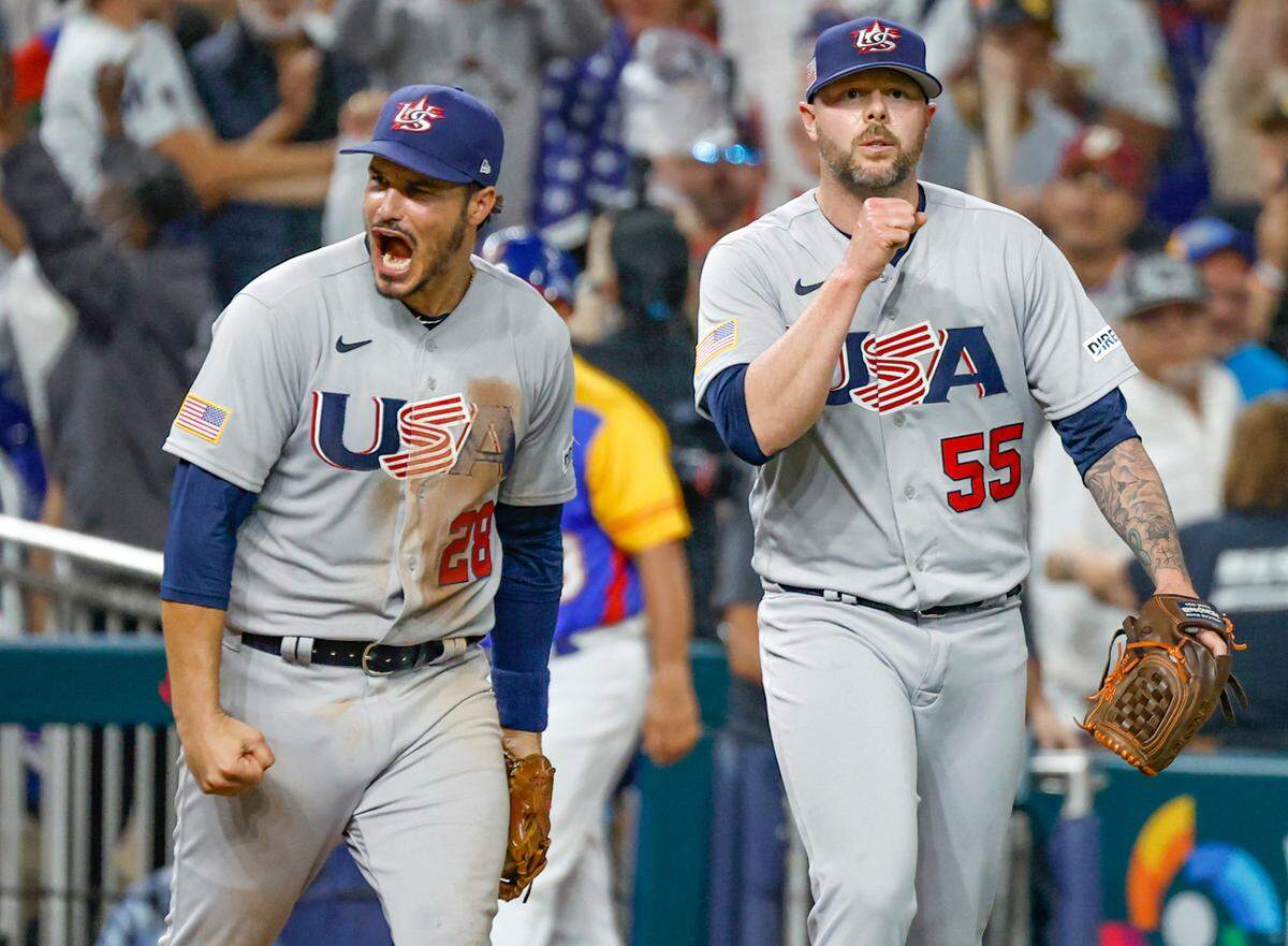 Trea Turner's grand slam propels the U.S. into WBC semifinals